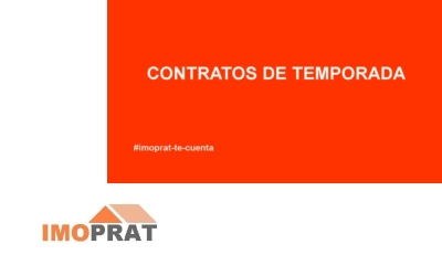 Contratos de alquiler de temporada 